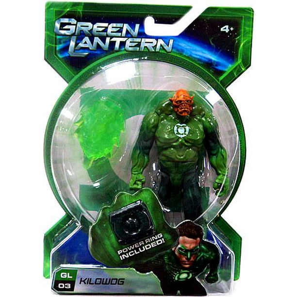 3.75" Dc Marvel Series Action  Figure Green Lantern Kilowag #002 Toy 